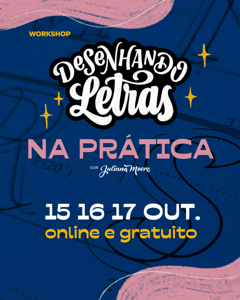 Workshop Gratuito Desenhando Letras na Prática